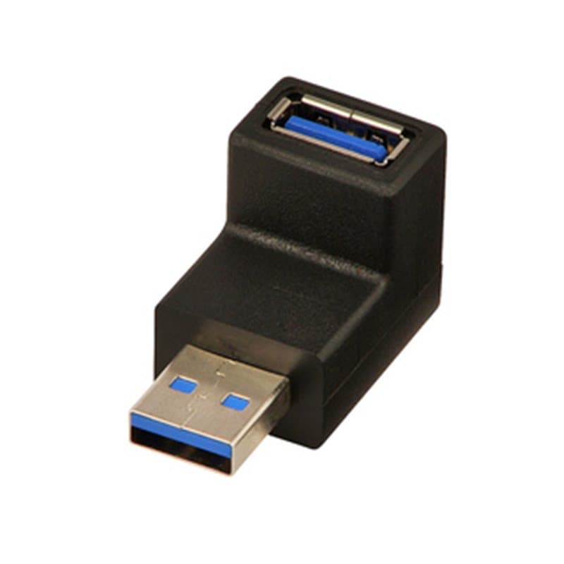 Lindy 71260 changeur de genre de câble USB A Noir - Image 1