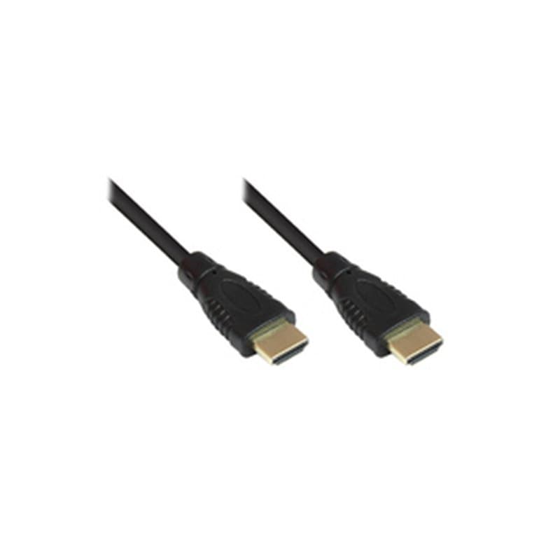 Alcasa 2m 2xHDMI câble HDMI HDMI Type A (Standard) Noir - Image 1