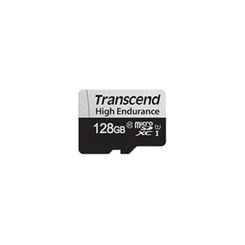 Transcend 350V 128 Go MicroSDXC UHS-I Classe 10 - Image 1