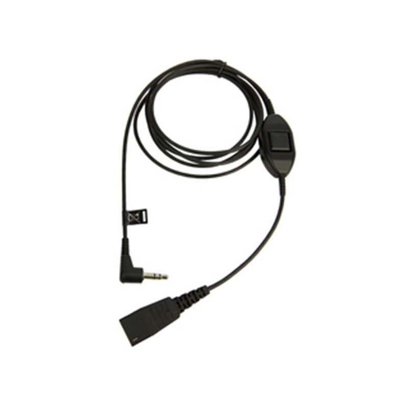 Jabra 8735-019 câble audio 0,5 m QD 3,5mm Noir - Image 1