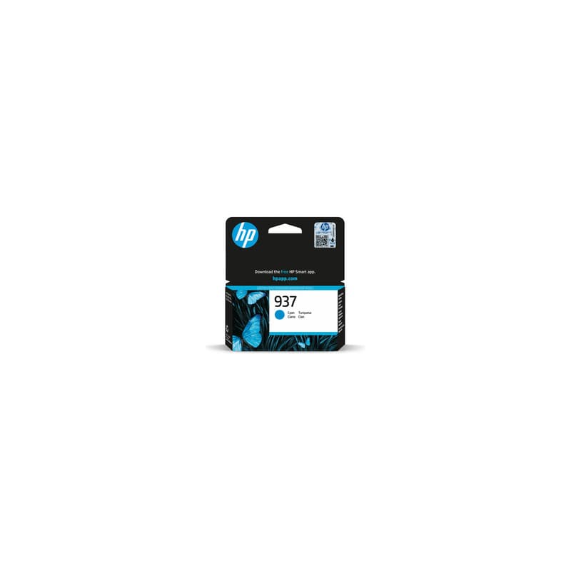HP 937 Cartouche Encre Authentique Cyan - Image 1