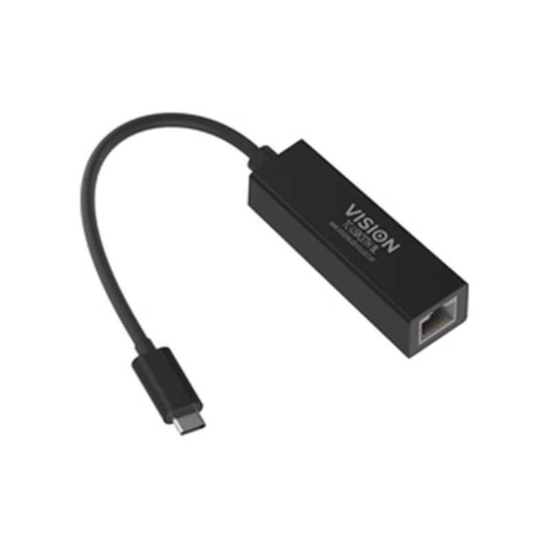 Vision TC-USBCETH/BL carte réseau Ethernet - Image 1