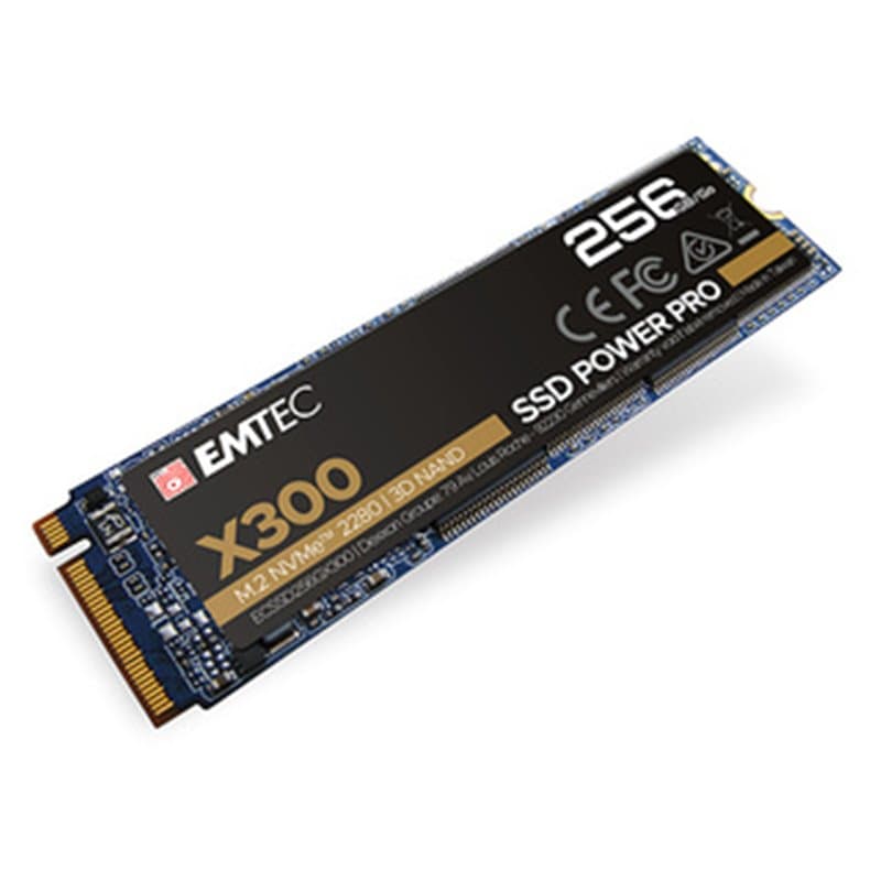 Emtec X300 M.2 256 Go PCI Express 3.0 NVMe 3D NAND - Image 1