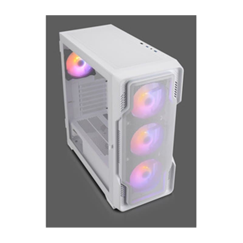 Nanoxia DS-9ARGB-W unité centrale Midi Tower Blanc - Image 1
