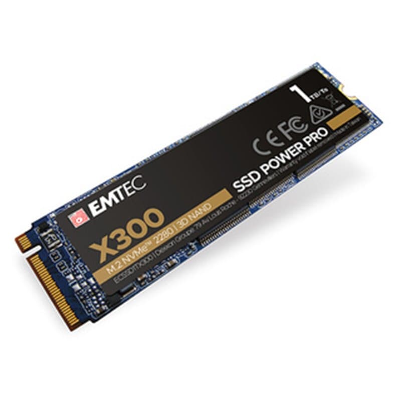 Emtec X300 M.2 1 To PCI Express 3.0 NVMe 3D NAND - Image 1