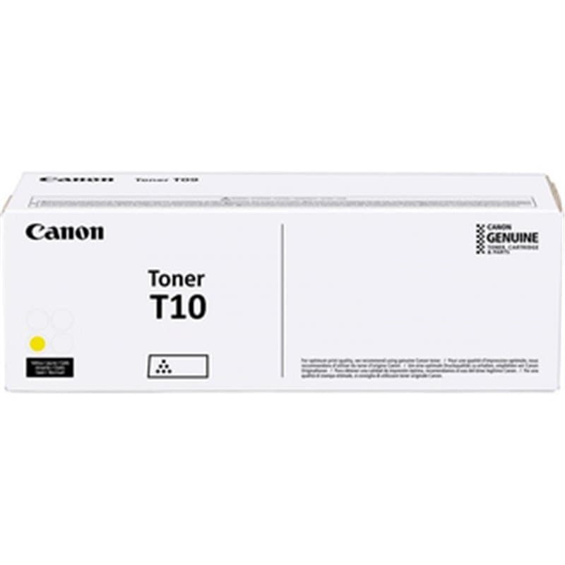 Canon T10 Cartouche de toner 1 pièce(s) Original Jaune - Image 1