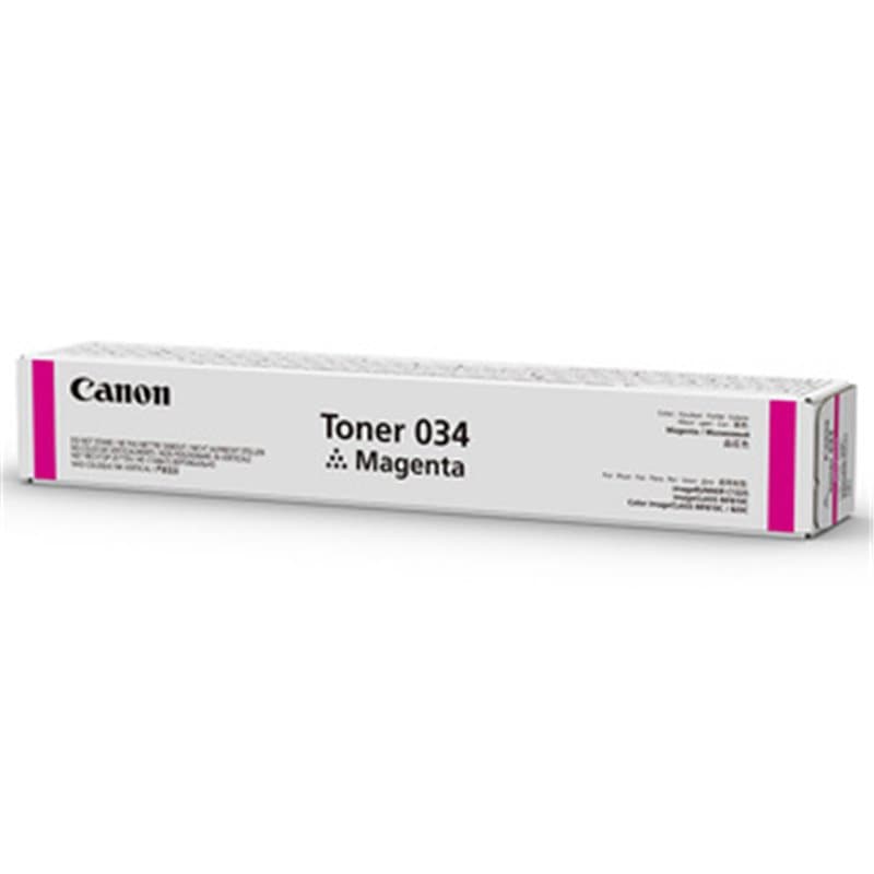 Canon 034 Cartouche de toner 1 pièce(s) Original Magenta - Image 1