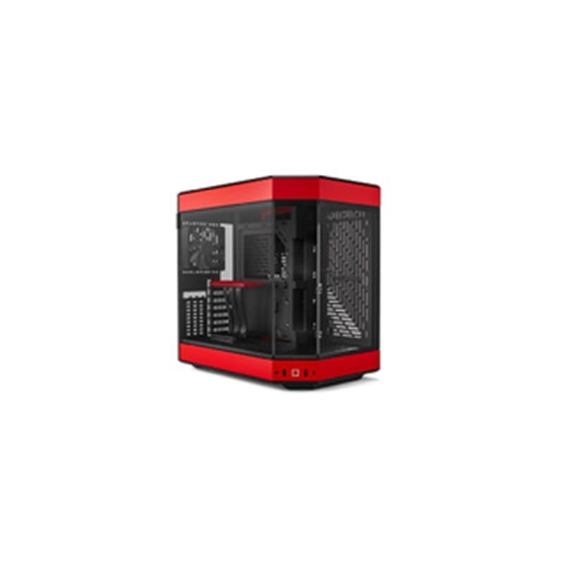 HYTE Y60 Midi Tower Noir, Rouge - Image 1