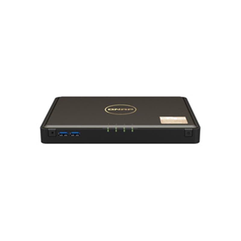 QNAP TBS-464 NAS Bureau Ethernet/LAN Noir N5105 - Image 1