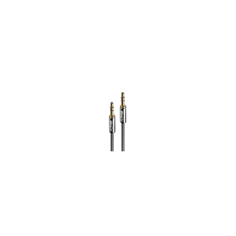 Lindy 35323 câble audio 3 m 3,5mm Anthracite - Image 1