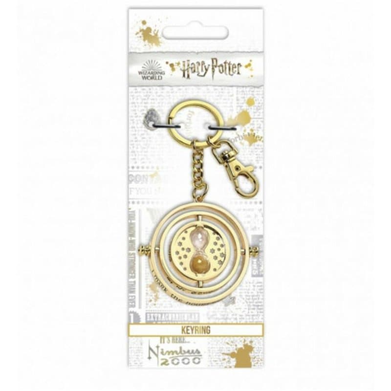Porte-clés Harry Potter Time Turner Doré - Image 1