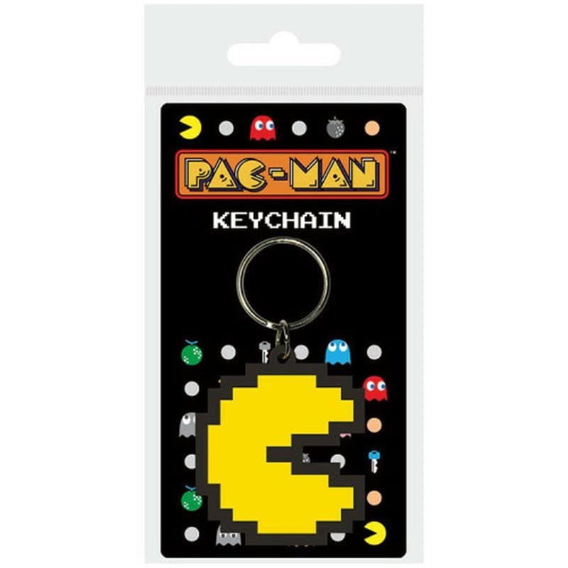 Porte-clés Pac-Man PIXEL 6 cm Jaune - Image 1