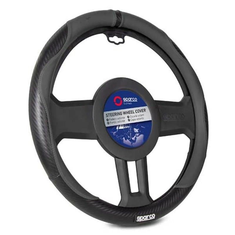 Volant Racing Sparco Noir Ø 37-38 cm - Image 1