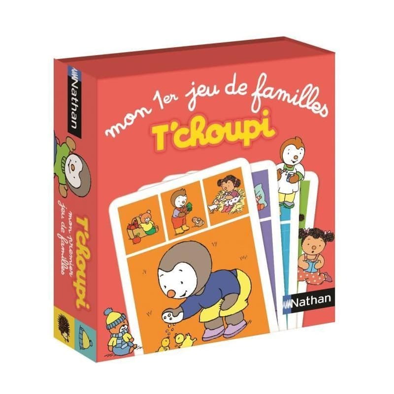 Nathan Mon Premier Jeu De Familles T'Choupi - Image 1