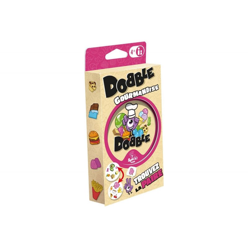 Jeu de cartes Asmodee Dobble Gourmandise - Image 1