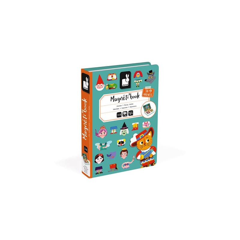 Jeu éducatif magnétique Janod Magneti book Contes - Image 1