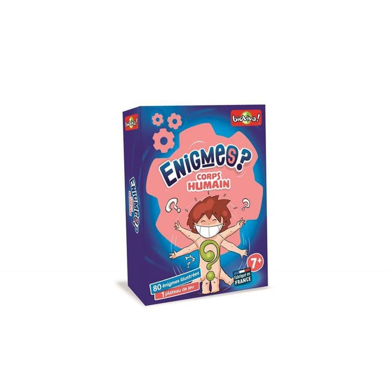 Jeu de société Bioviva Les Enigmes Le corps humain - Image 1