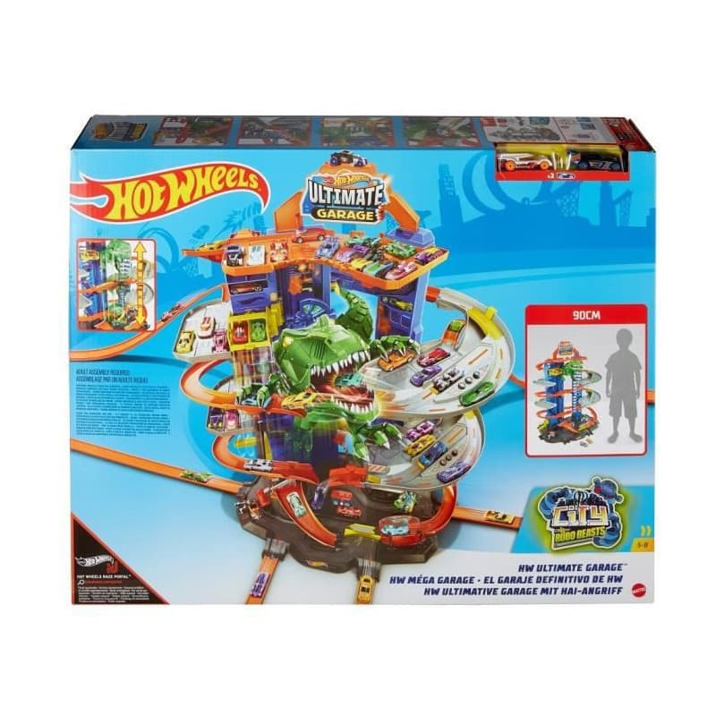 Hot Wheels City How Wheels Méga Garage - Image 1