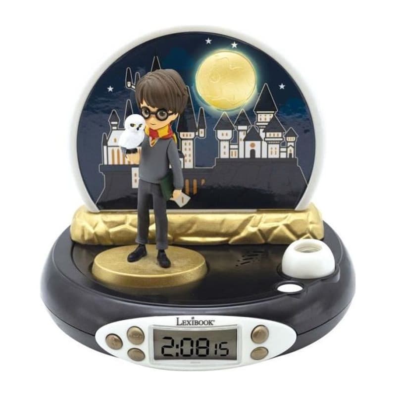 HARRY POTTER - Reveil Projecteur 3D - Sons magiques - Image 1