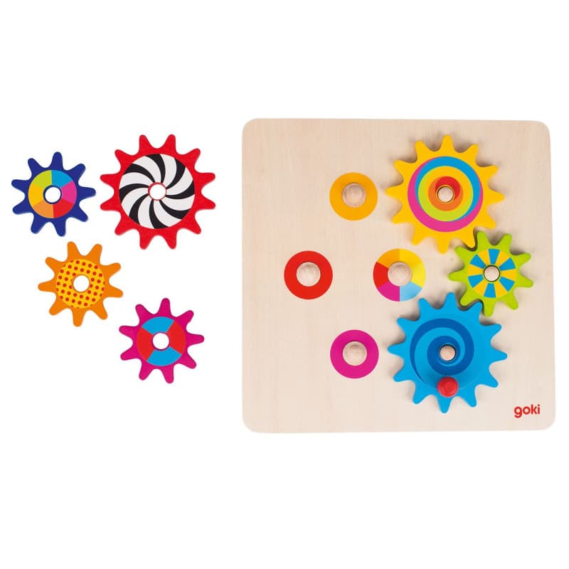 GOKI Gear puzzle, 8dlg. - Image 1
