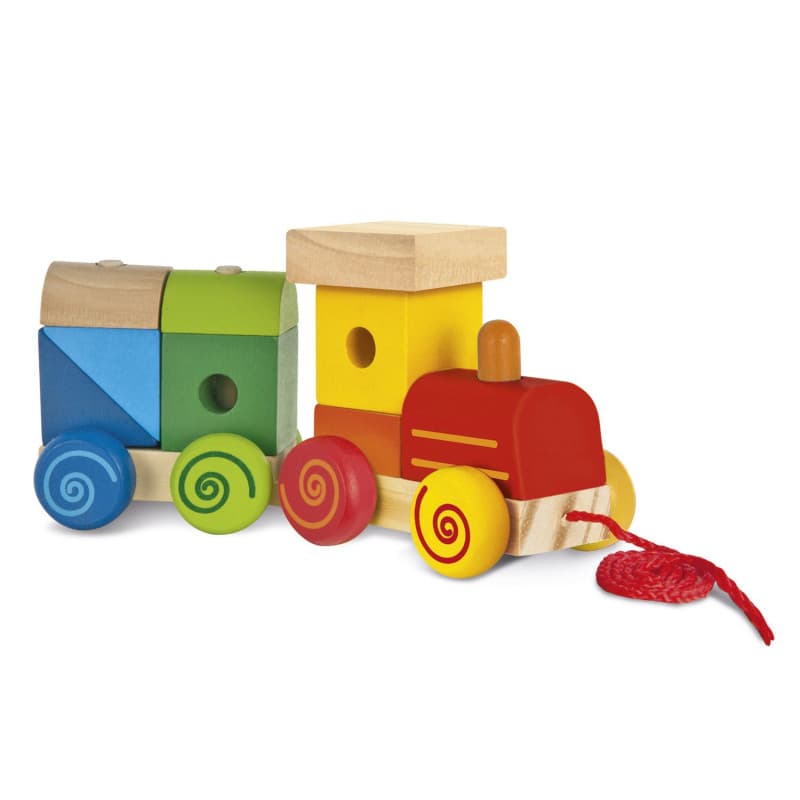 Eichhorn Wooden Train, 11 pcs. - Image 1