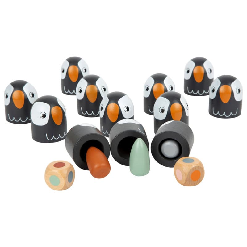 Small Foot - Wooden Memo game Penguin, 26 pcs. 11959 - Image 1