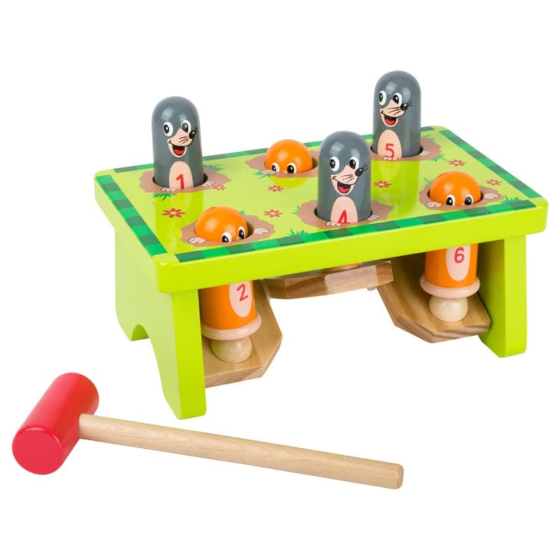 Small Foot - Wooden Hammer Bench Mollen 11162 - Image 1