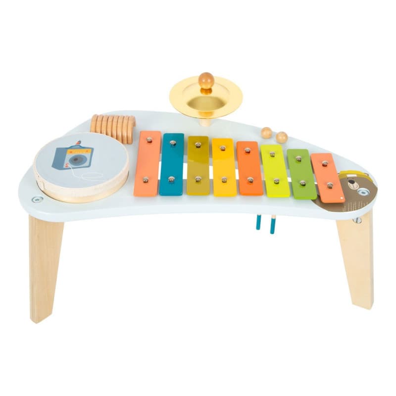 Small Foot - Wooden Music Table Groovy Beats 12255 - Image 1