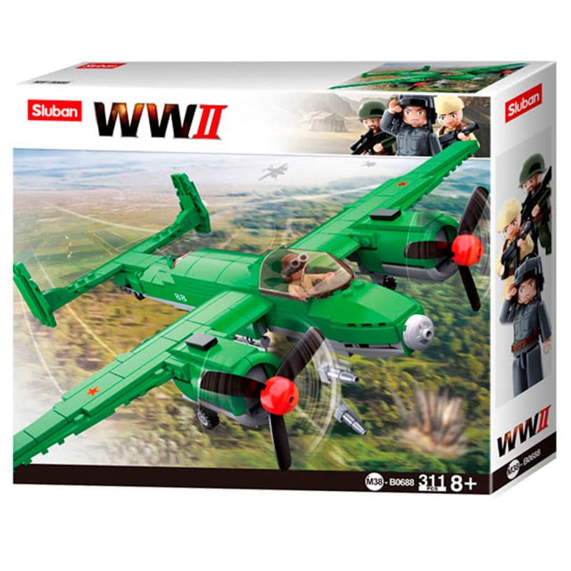 Sluban WWII - Tupolev TU-2 Allied Bomber - Image 1