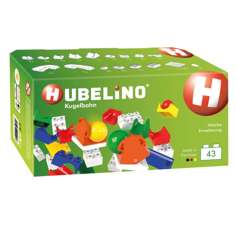 Hubelino Knikkerbaan Refill set Wissel, 43dlg. - Image 1