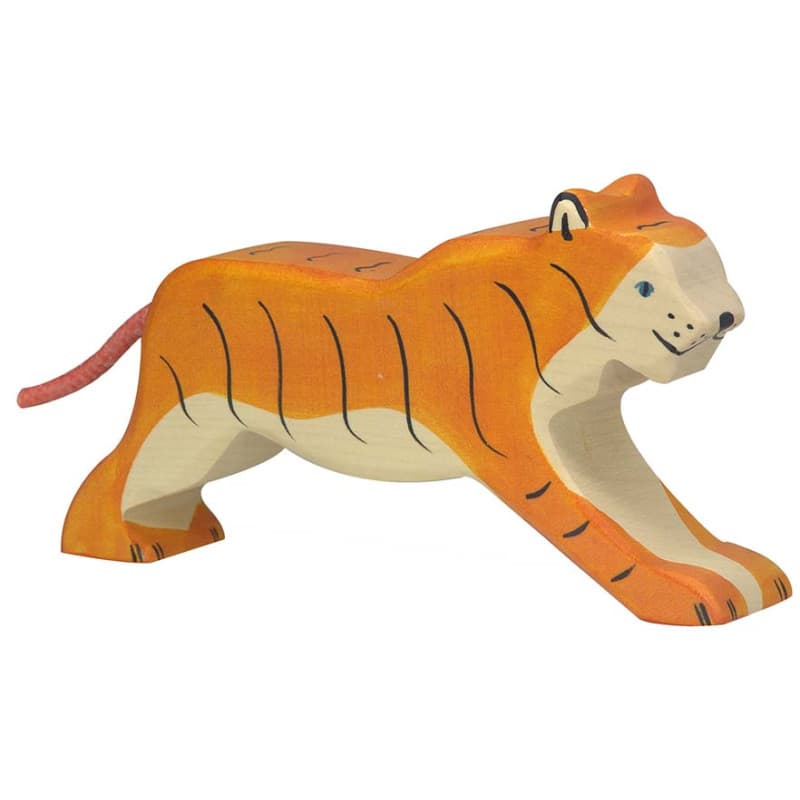 Figurine Holztiger Tigre marchant - Image 1