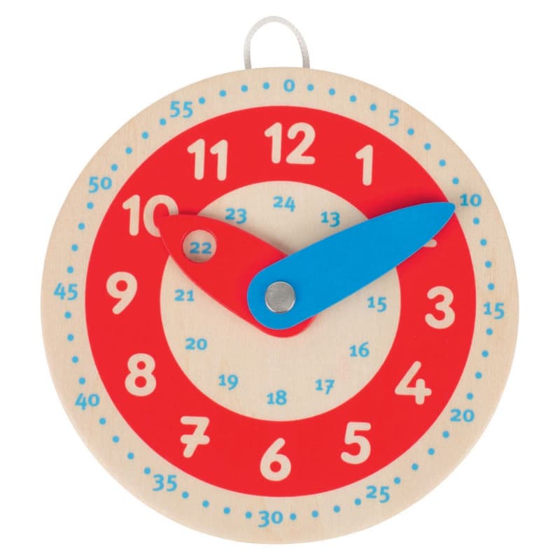 GOKI Wooden leather clock - Image 1