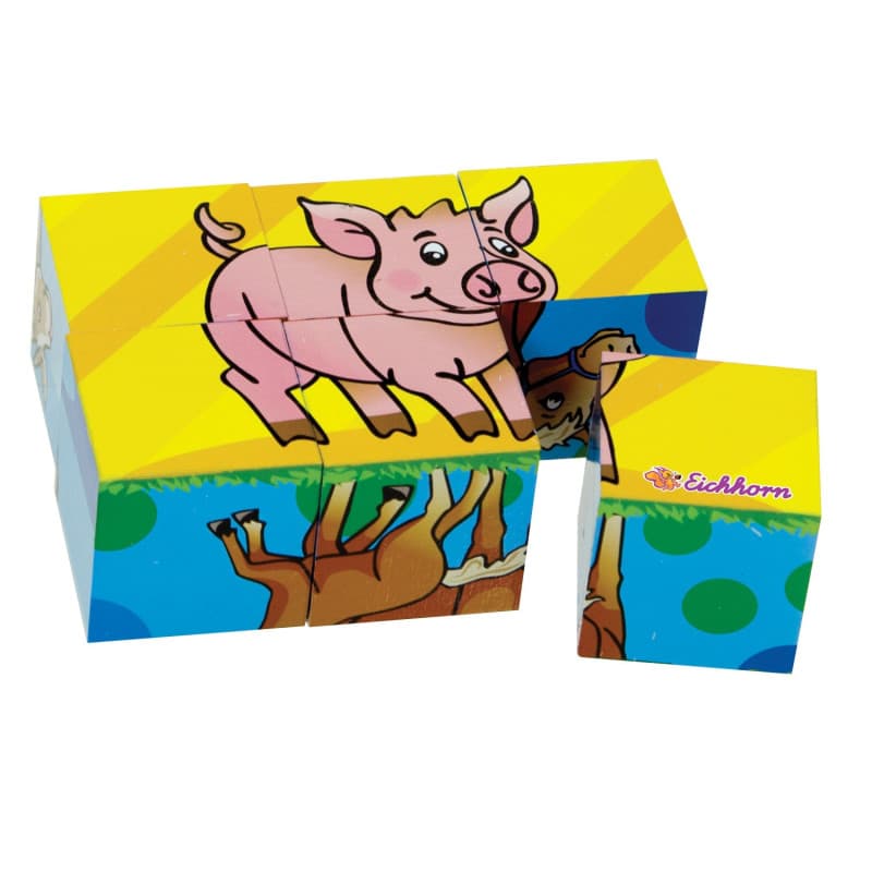 Eichhorn Block Puzzle, 6dlg. - Image 1
