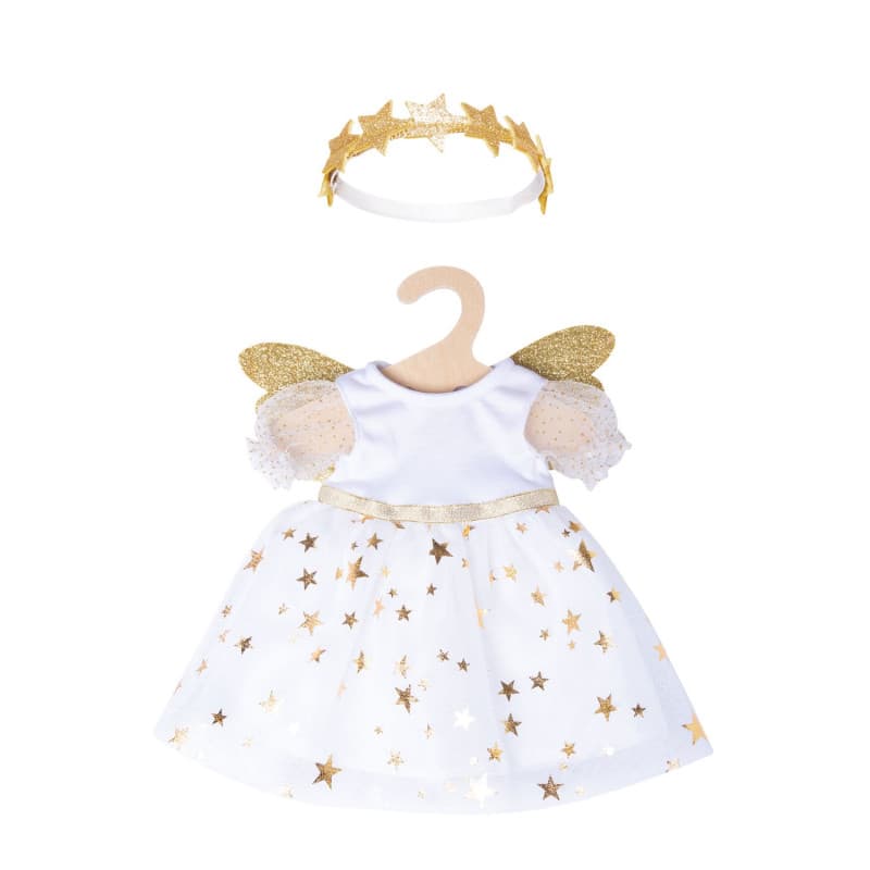 Heless - Doll dress Angel with Stars, 28-35 cm 1152 - Image 1