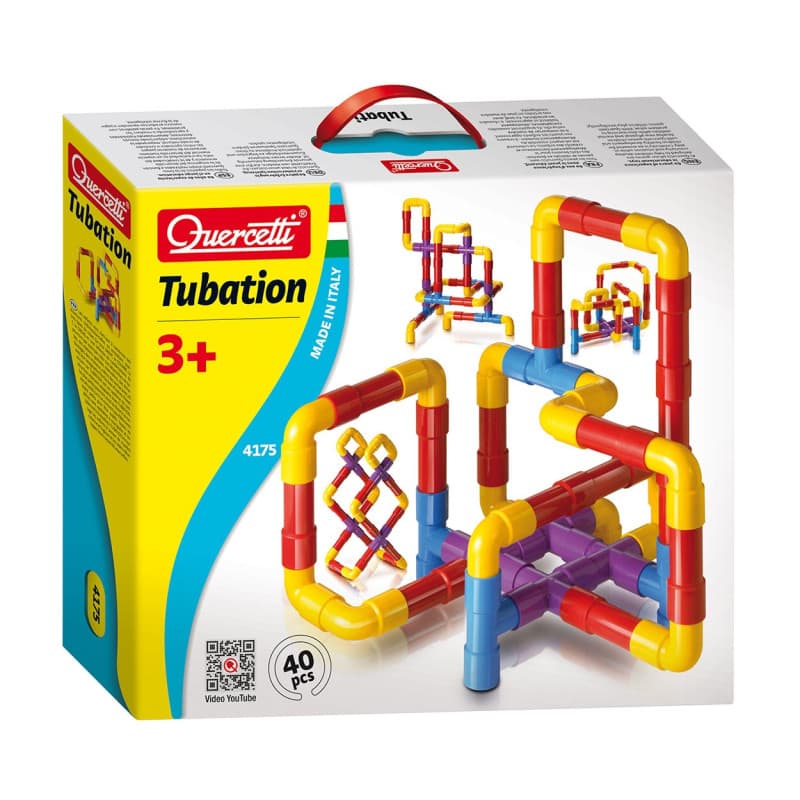 Quercetti Tubes Toolkit, 40dlg. - Image 1