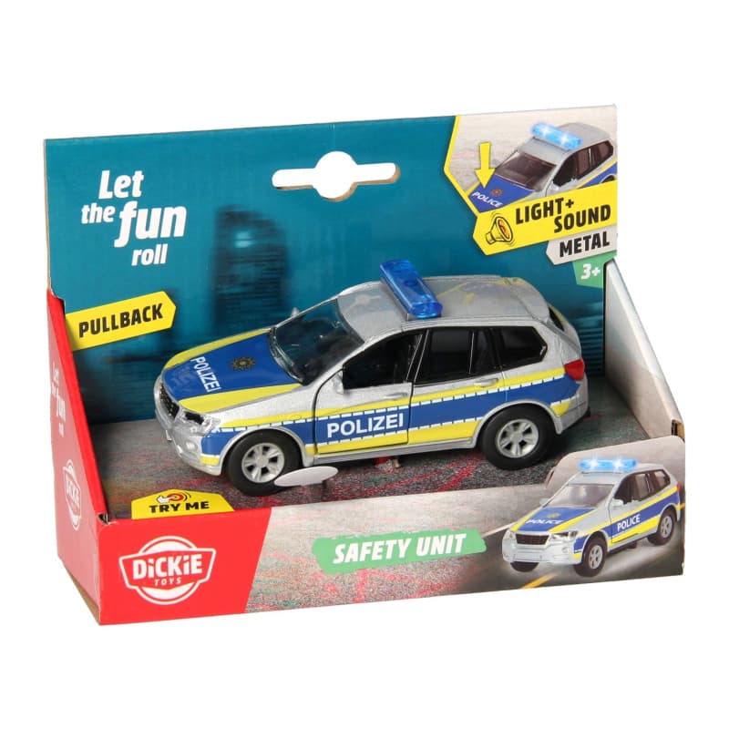 Dickie Saftey Unit - Police Car 203712011 - Image 1