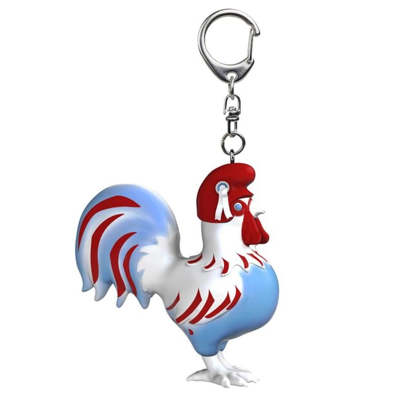 Porte cle Coq Français Mascotte 2024 - Image 1