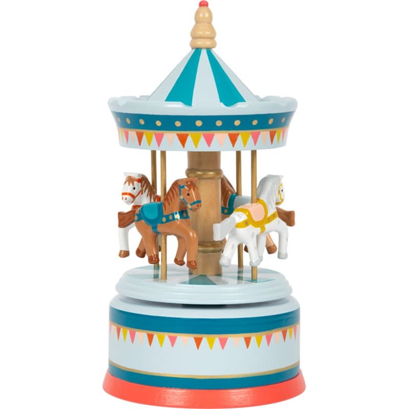 Boite a musique Carrousel à chevaux Cirque - Image 1