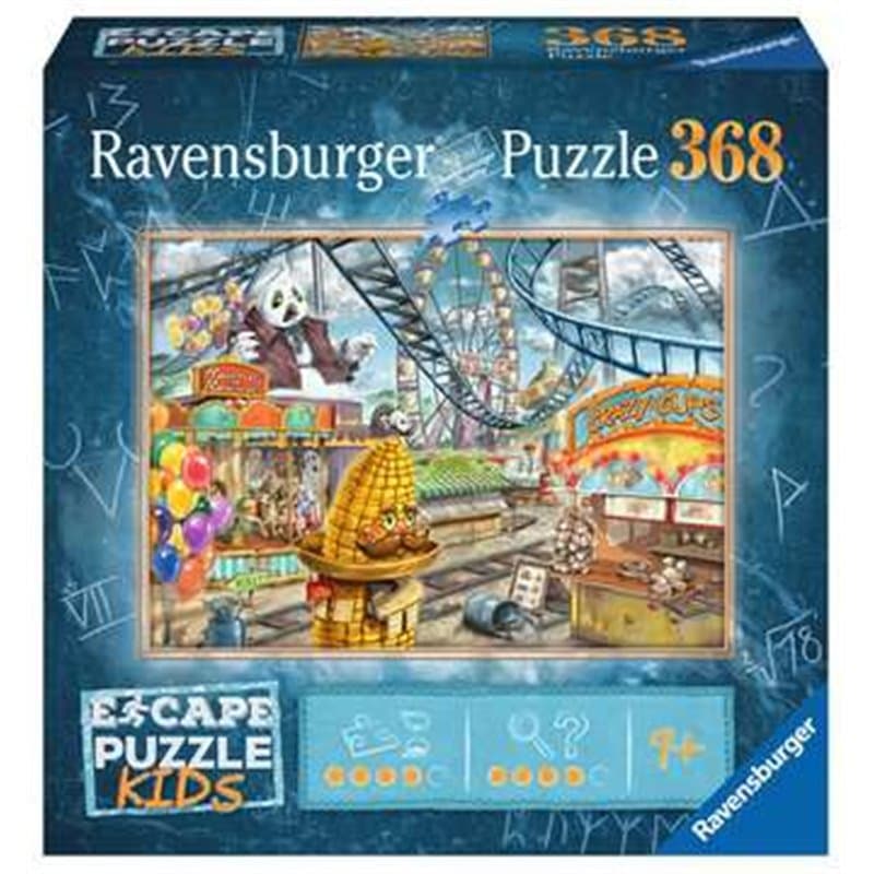 Ravensburger Escape puzzle Kids - Le parc d'attractions - Image 1