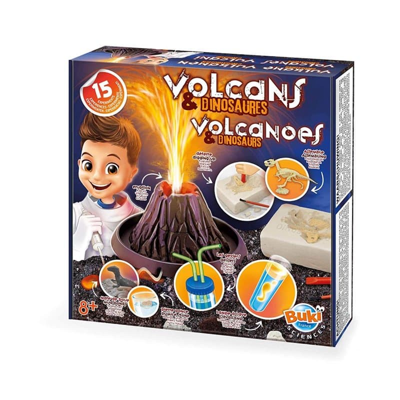 Volcans et dinosaures Jeu d experience - Image 1