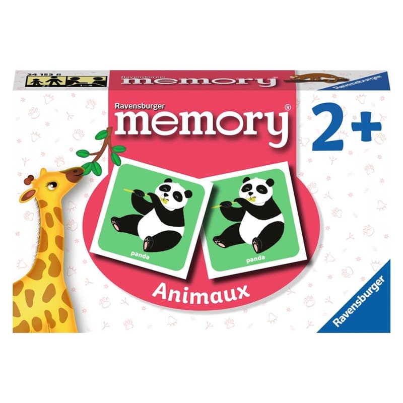 Jeu d observation Memory Animaux - Image 1
