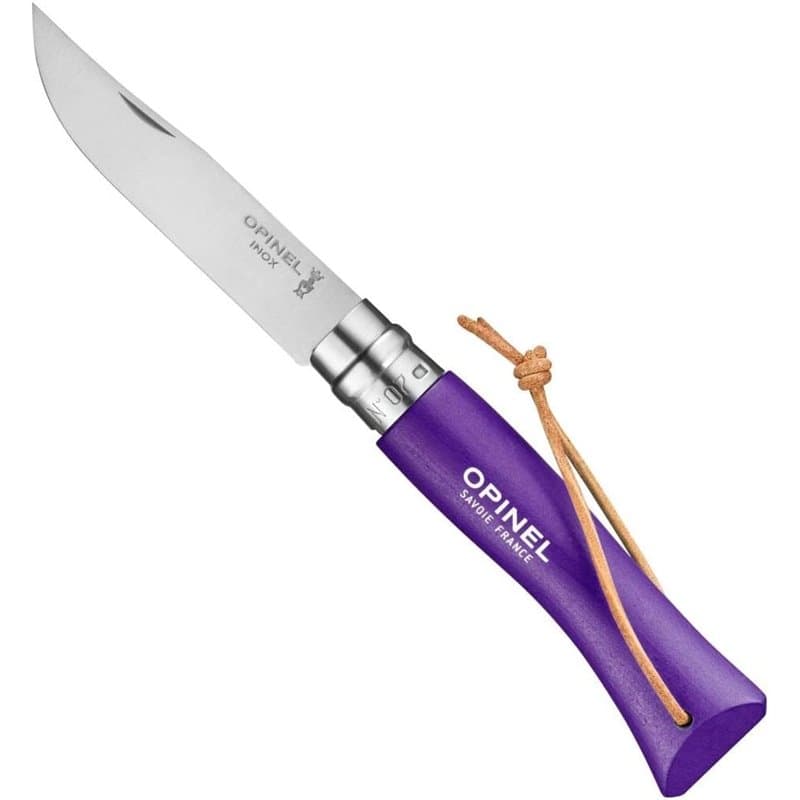 Couteau Opinel Baroudeur Colorama - N7 violet - Image 1