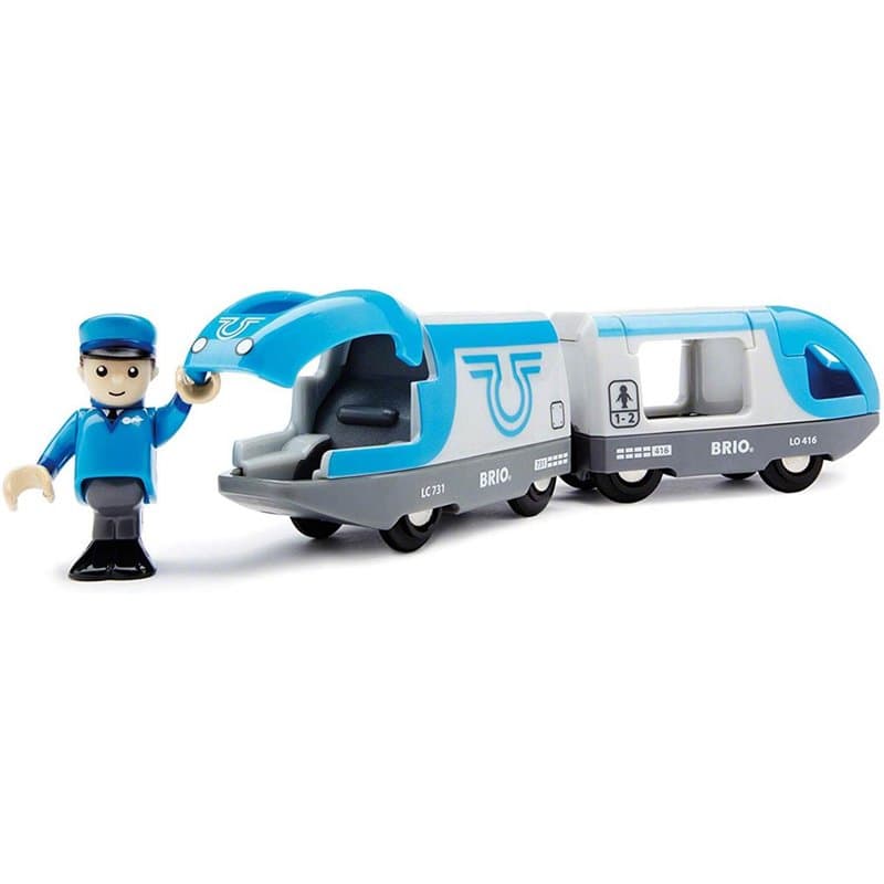 Brio 33506 Train de Voyageurs a pile - Image 1