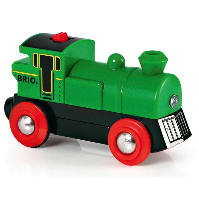 Brio 33595 Locomotive a Pile Bi Directionnelle Verte - Image 1