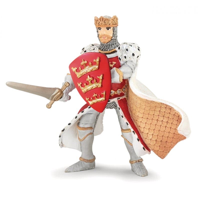 Papo - 39950 Roi Arthur rouge - Image 1