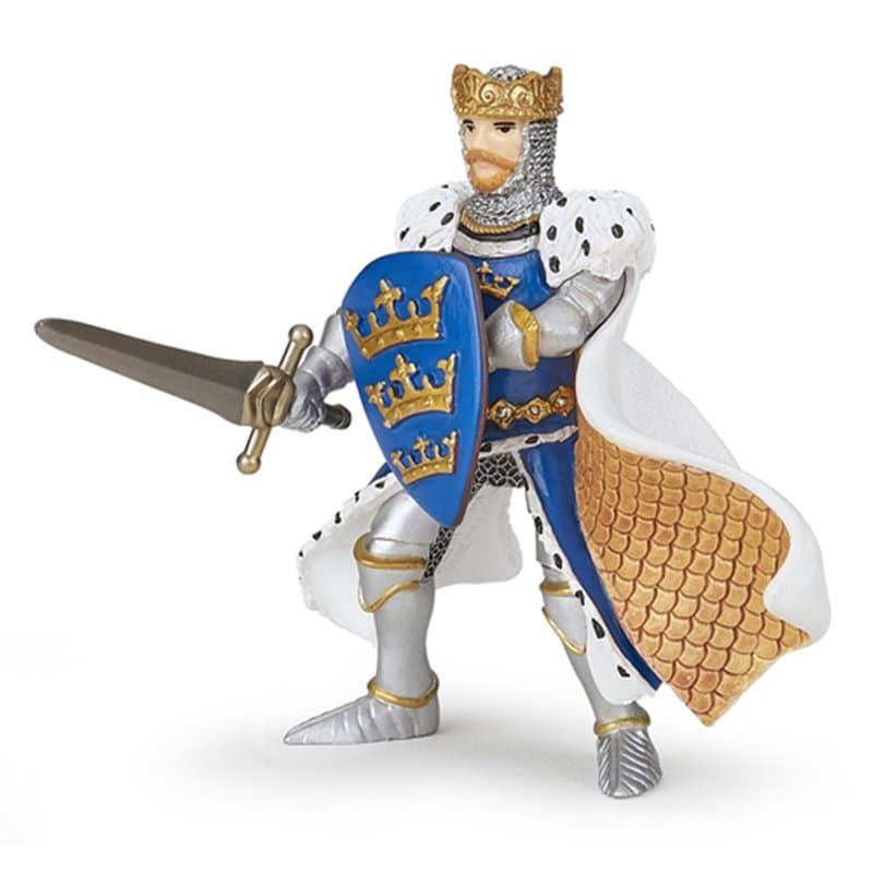 39953 Figurine historique Roi Arthur Bleu - Image 1