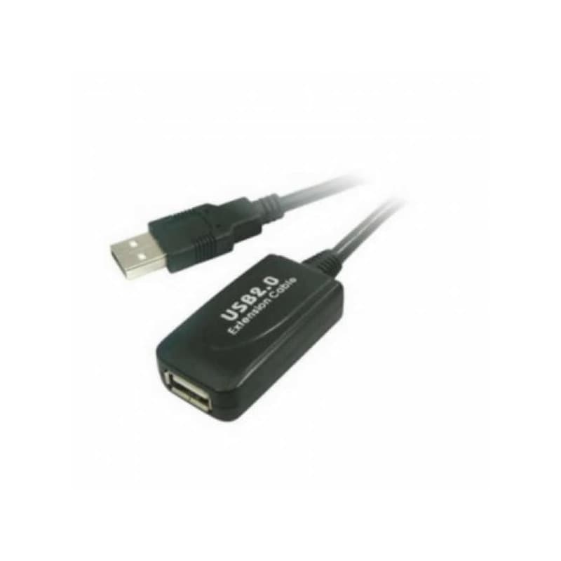 NanoCâble 10.01.0211 câble USB 5 m USB 2.0 USB A Noir - Image 1