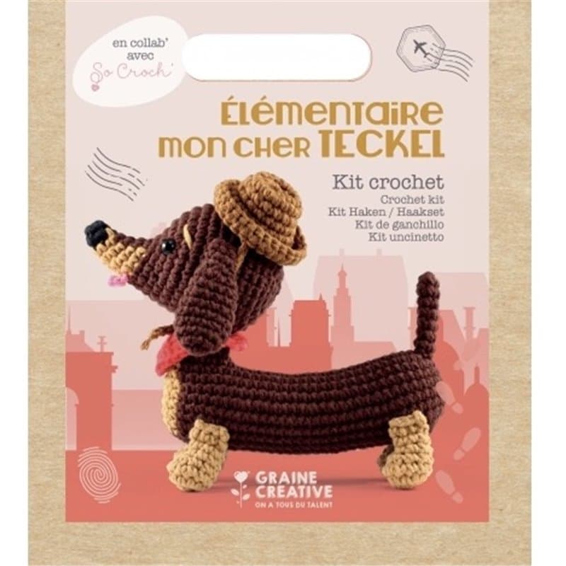 Kit Amigurumi Teckel 180mm - Image 1
