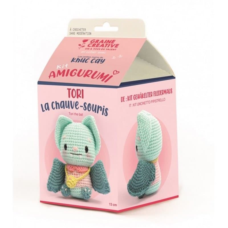 Kit Amigurumi Chauve-souris - Image 1