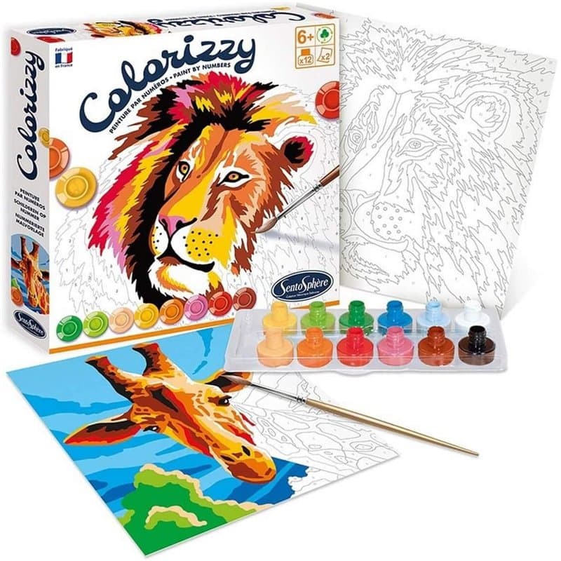 Colorizzy la savane Canevas - Image 1